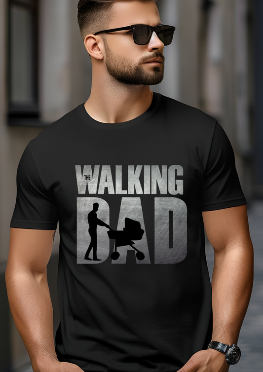 T shirt walking Dad