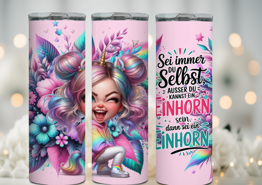 Tumbler pink girl