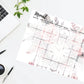 Magnet Tafel Monatsplaner